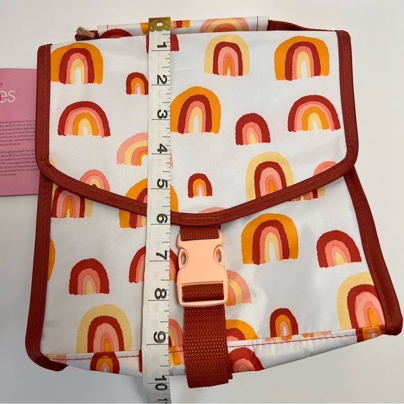 NWT Thirty One Boho Rainbow Thermal Lunch Tote - Picture 7 of 8